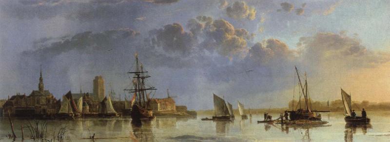 Aelbert Cuyp dordrecht from the north oil painting image